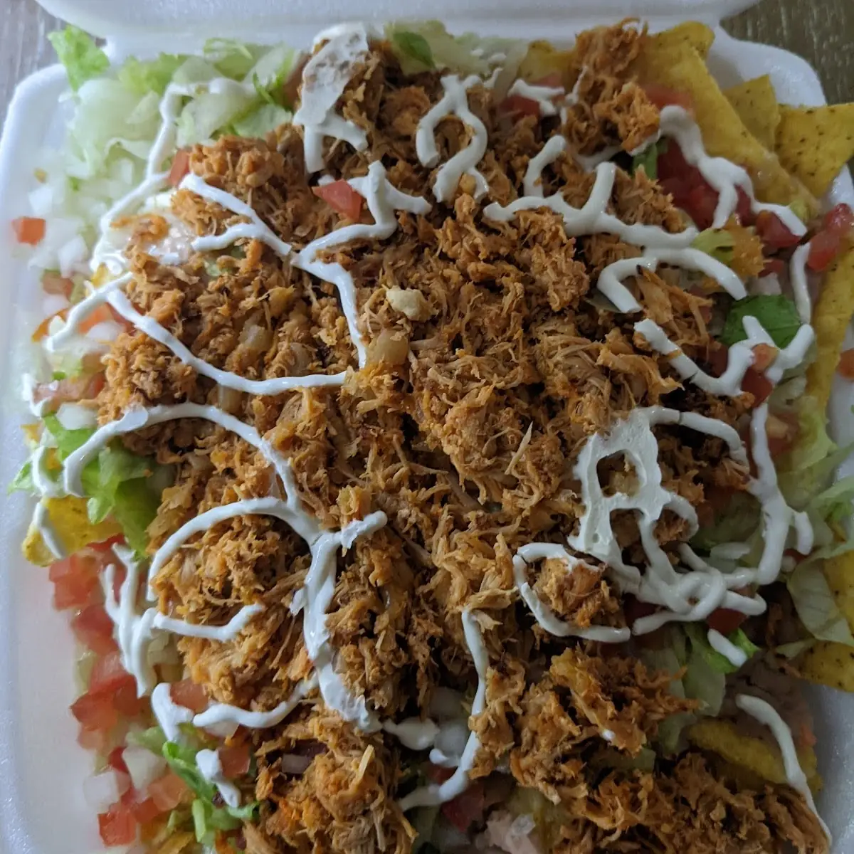Chicken Nachos Supreme