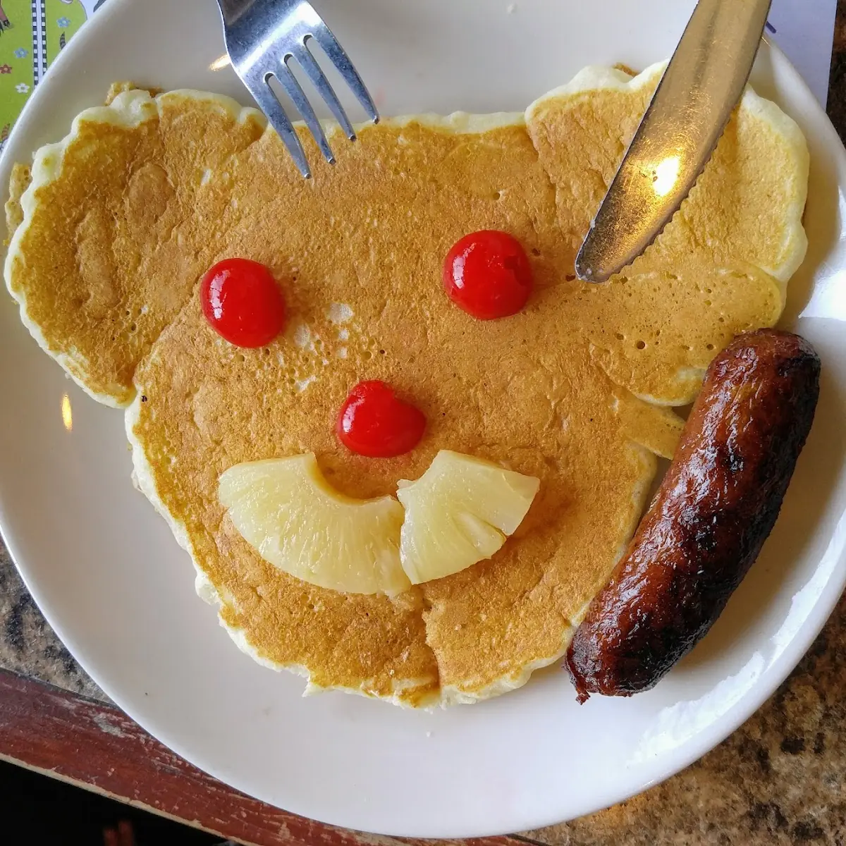 Kids Mickey Mouse Pancake