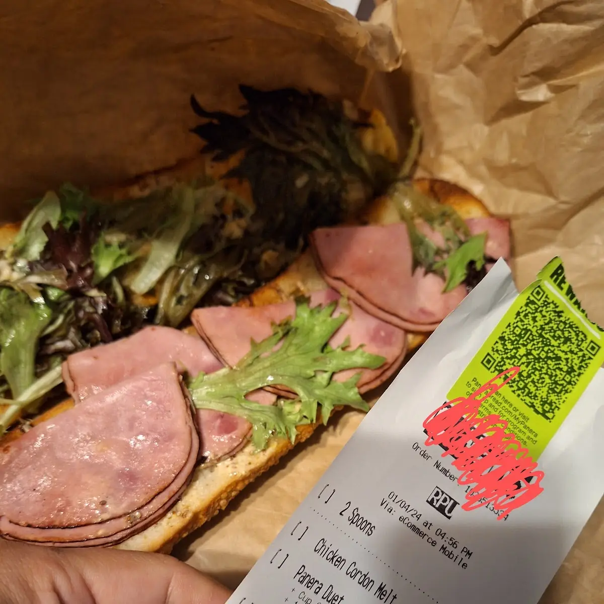 Not Chicken Cordon Melt