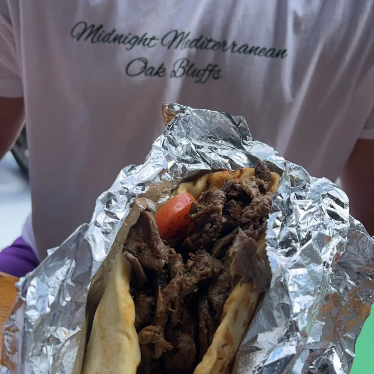 Fire Roasted Lamb Gyro