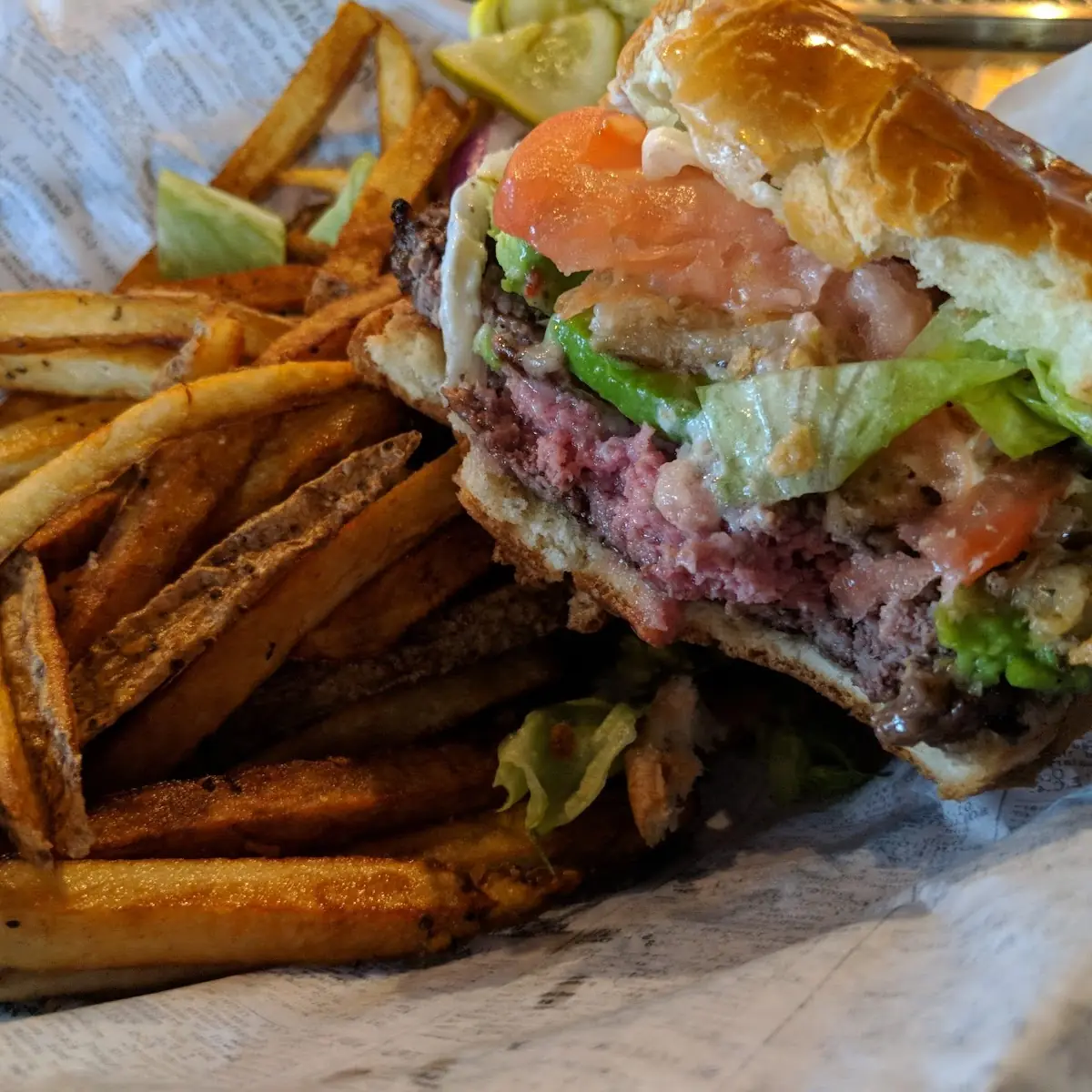 Peanut Butter Bacon and Jalapeno Burger