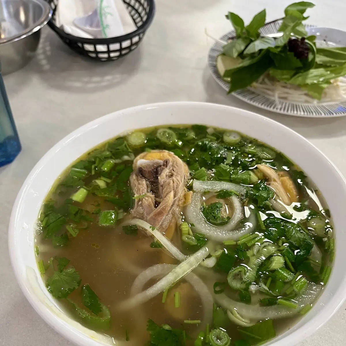 Pho GA with Shredded Chicken