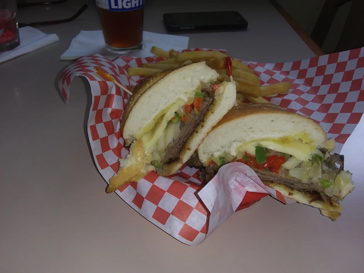 Philly Cheese Steak Sandwich
