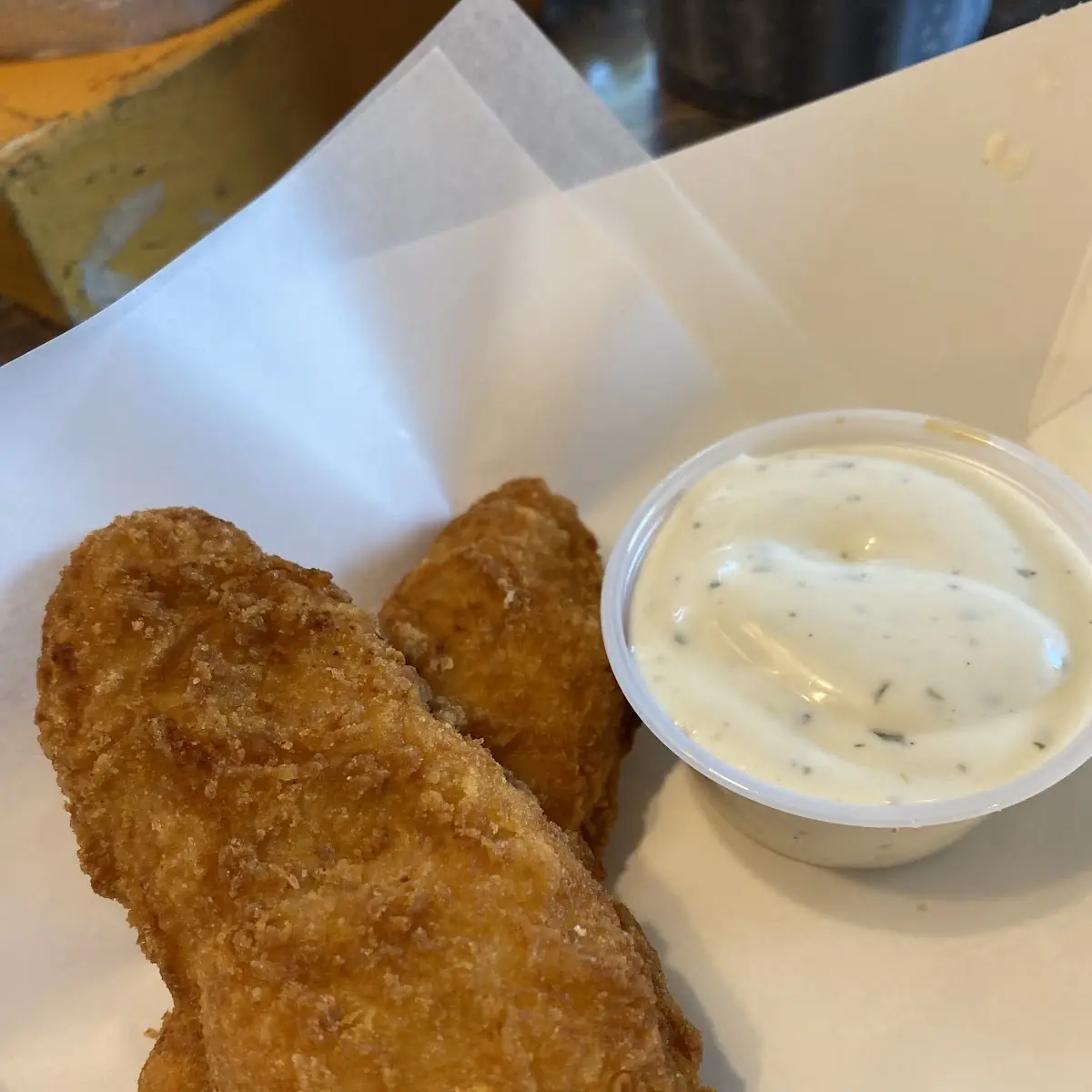 Batter-Fried Dill Pickles