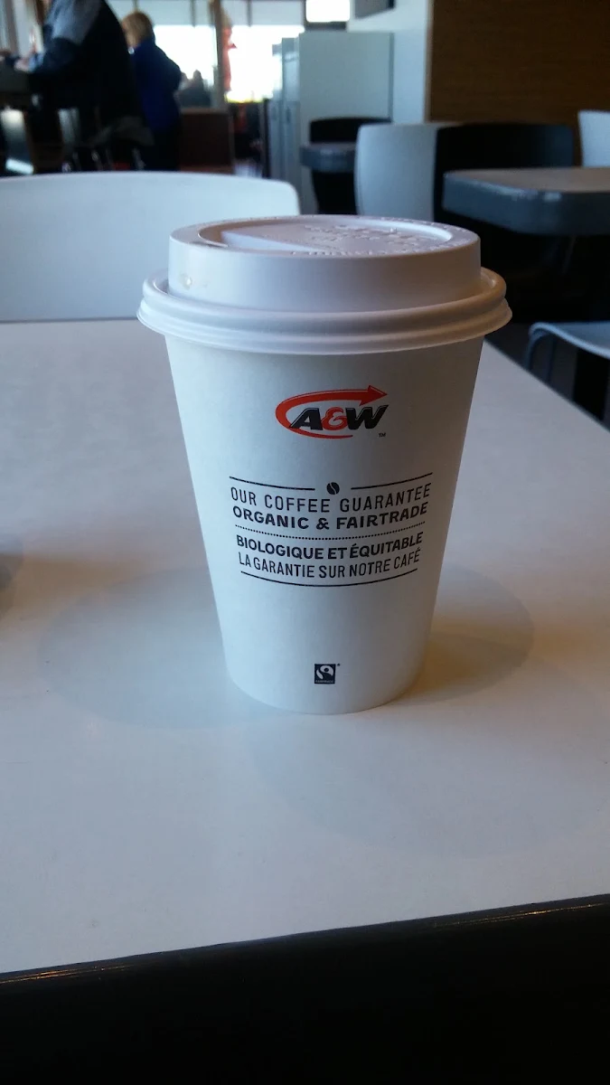 Café, A&W Canada