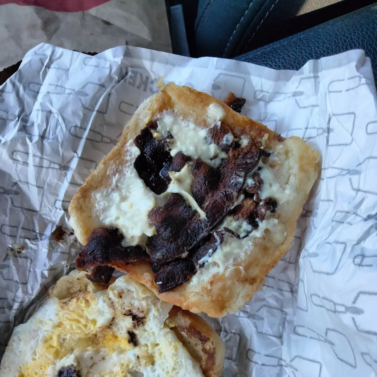 Bacon Egg & Swiss Croissant