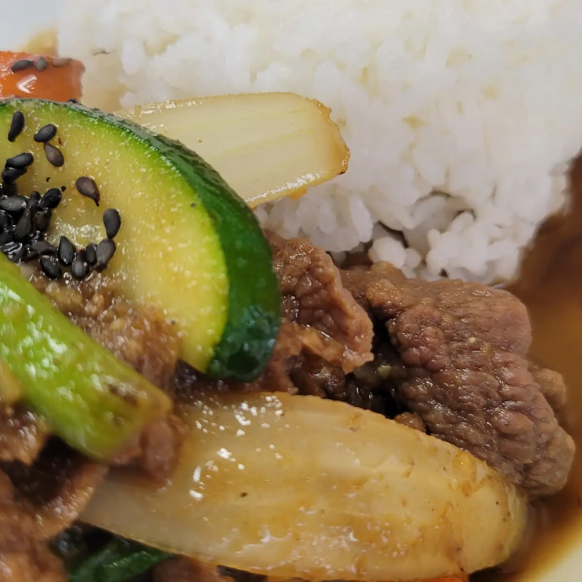 Korean BBQ Beef with Rice