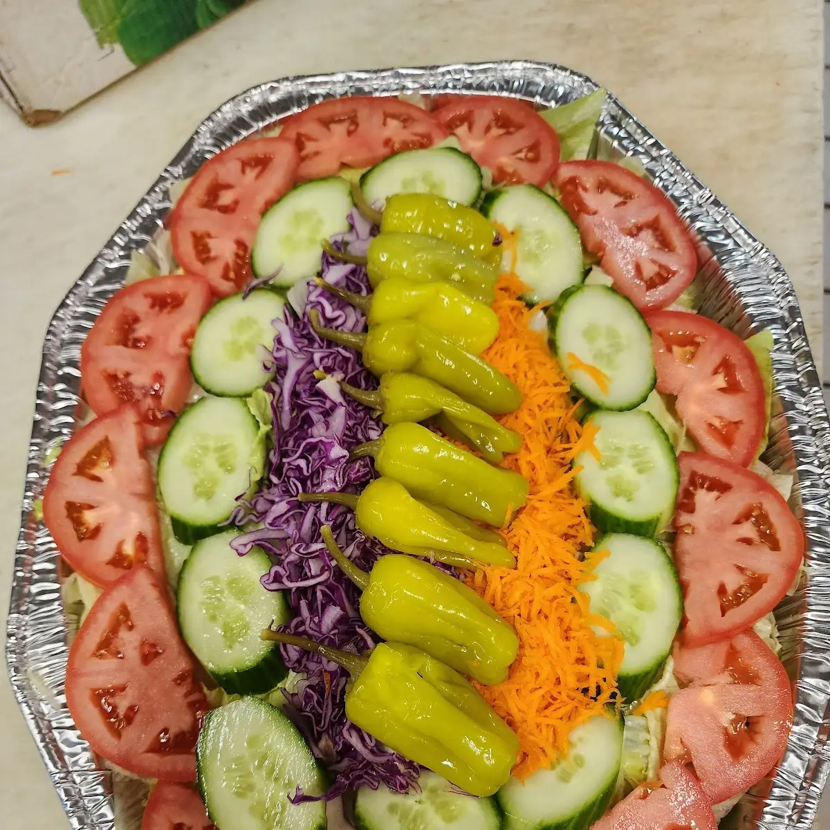 Garden Salad Plan Party Tray