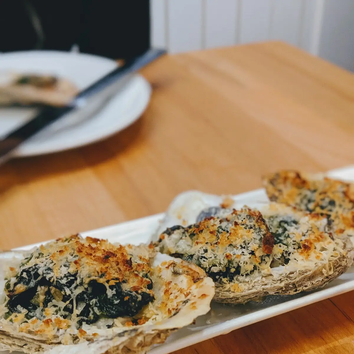 Oysters Rockefeller