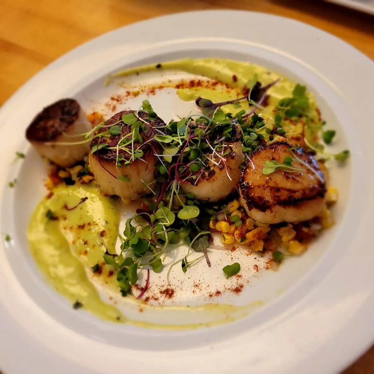 Seared Sea Scallops