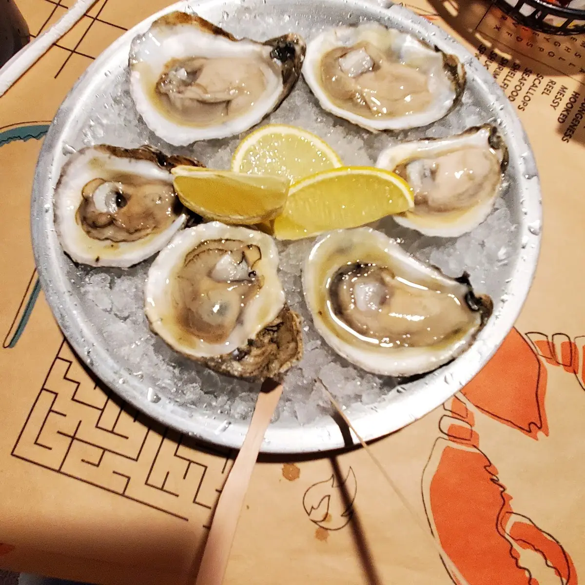 Raw Oysters