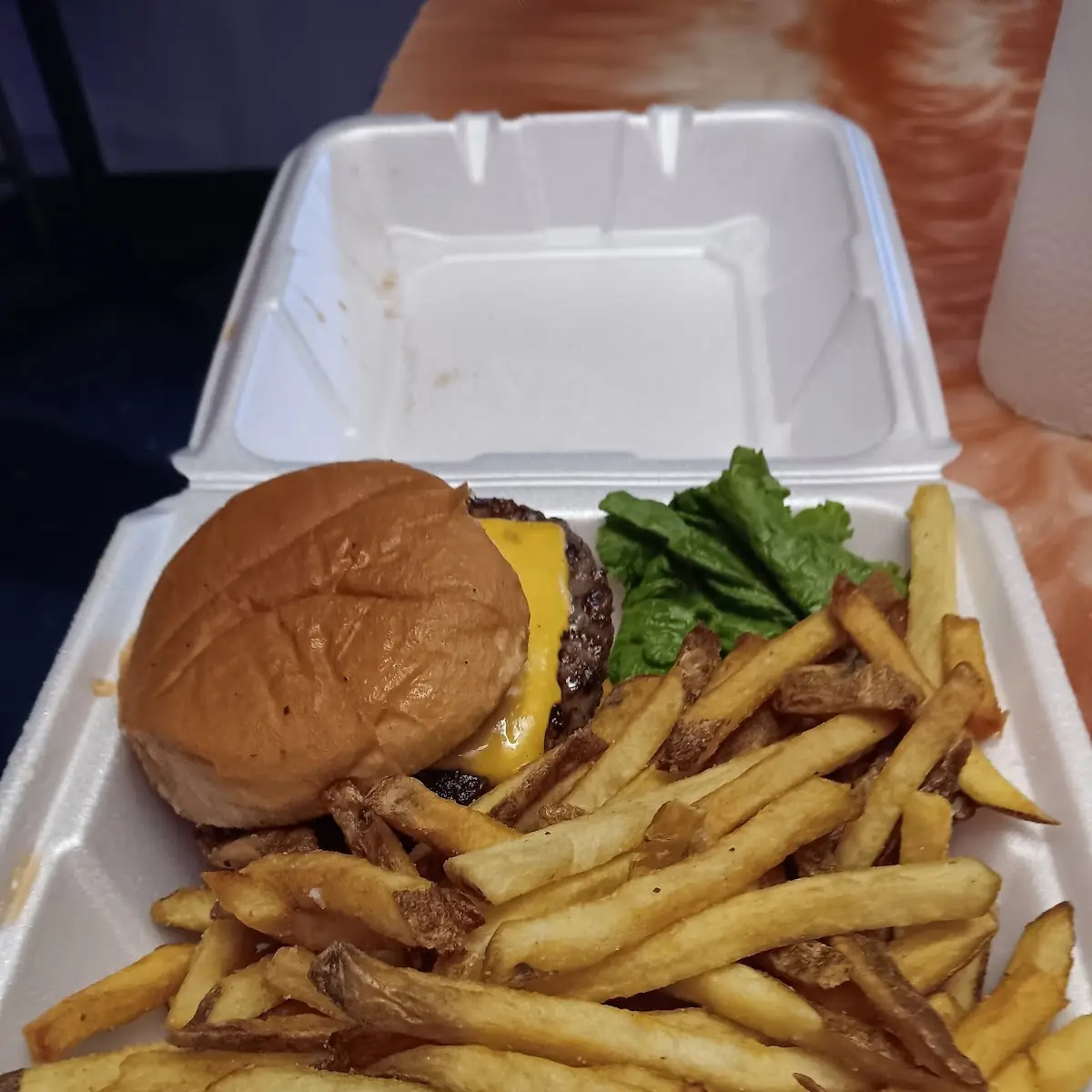 Double Cheeseburger with Fries