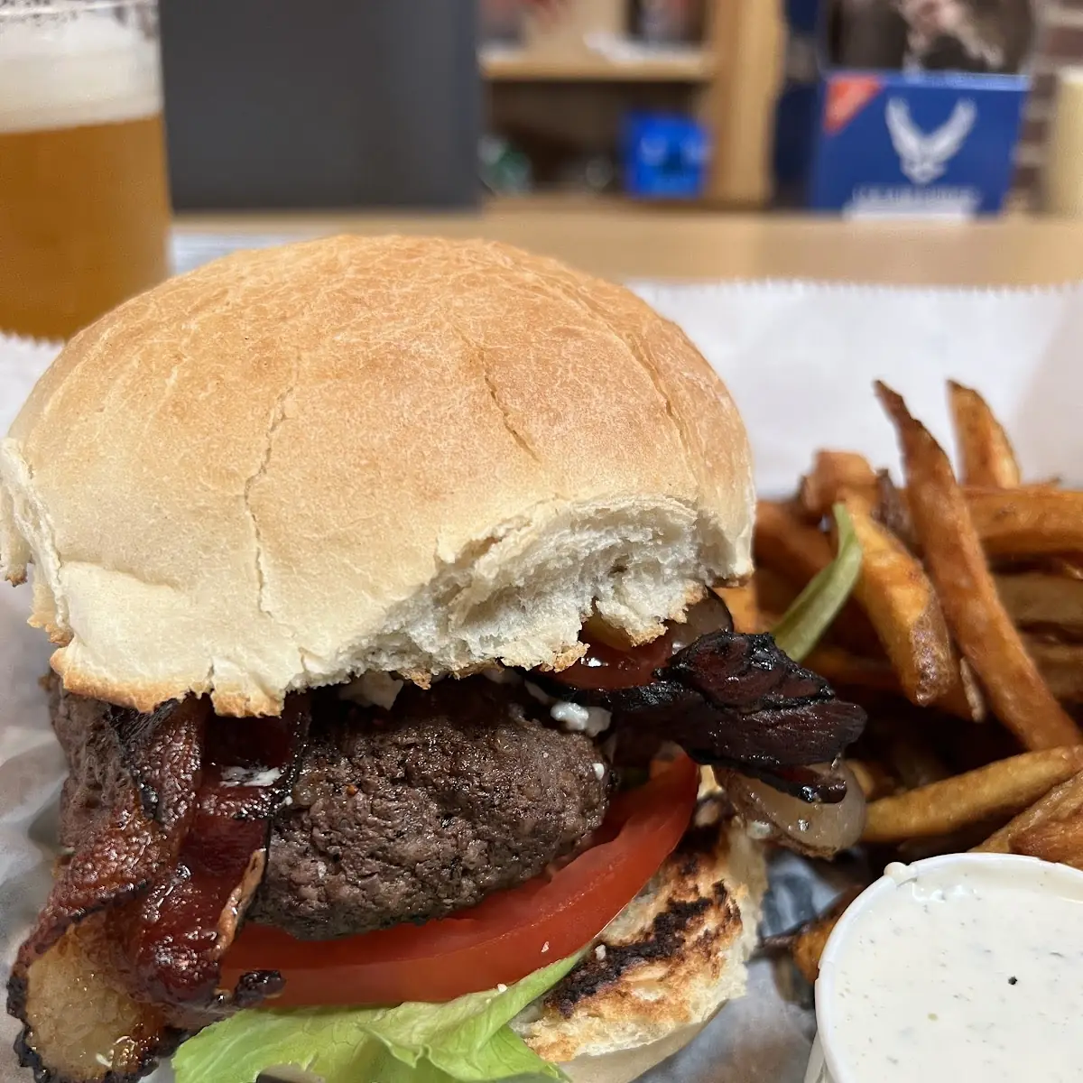 Black & Bleu Burger