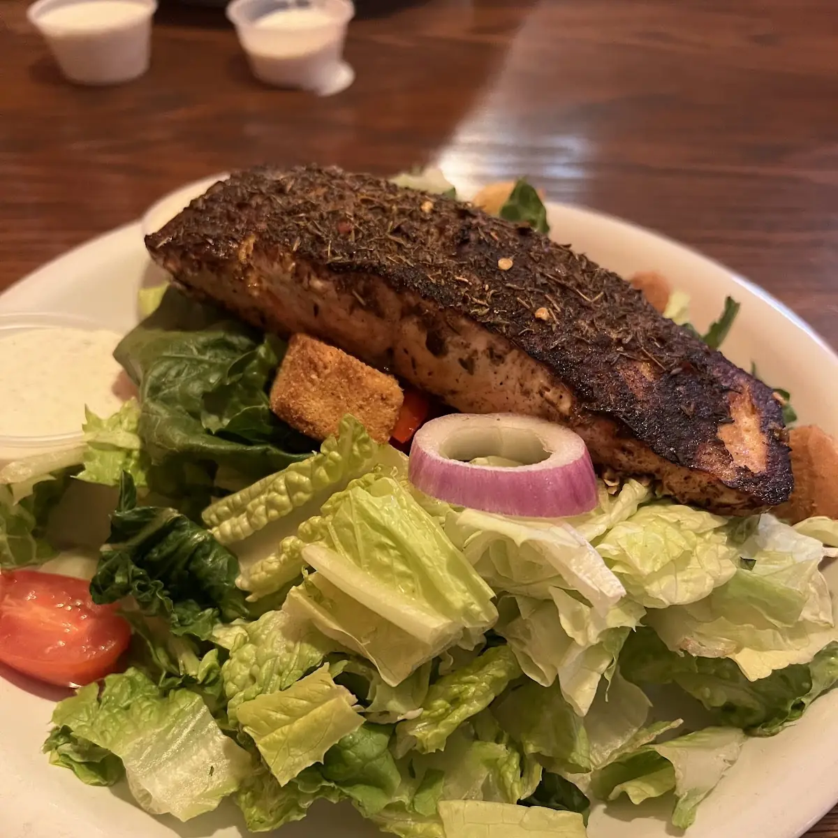 Jerk Salmon Salad