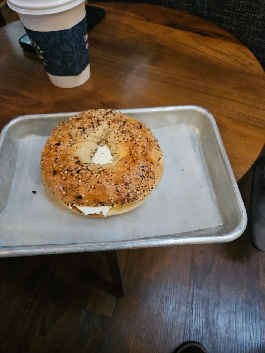 Everything Bagel with Cream Cheese