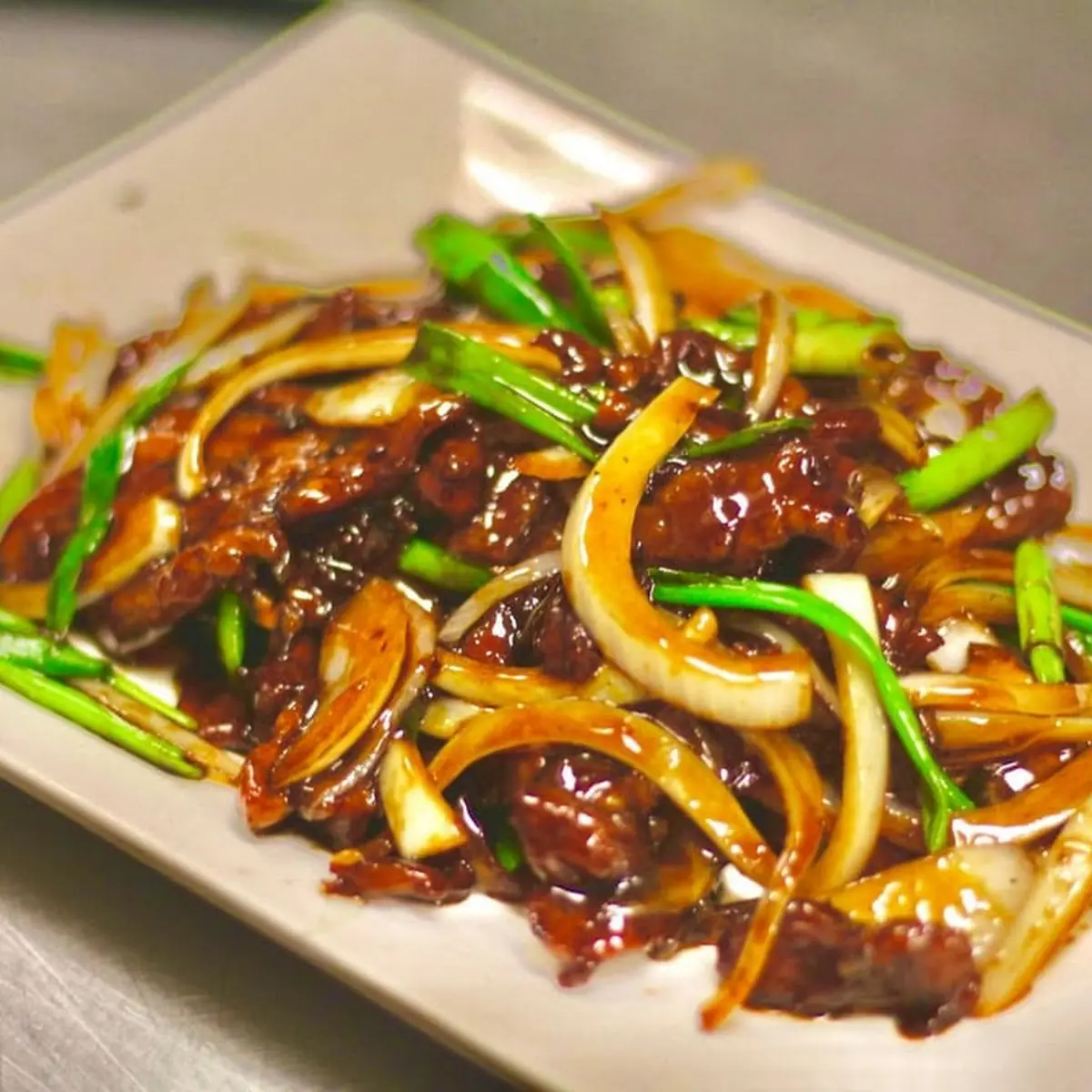 Beef in Garlic Sauce
