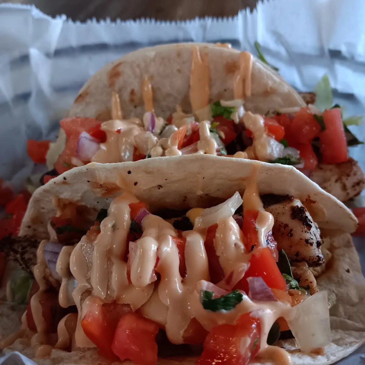 Fish Tacos Plate