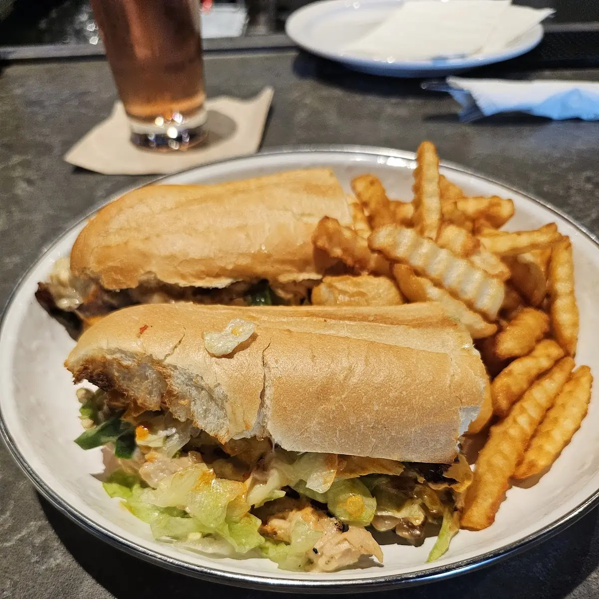 Chipotle Chicken Philly