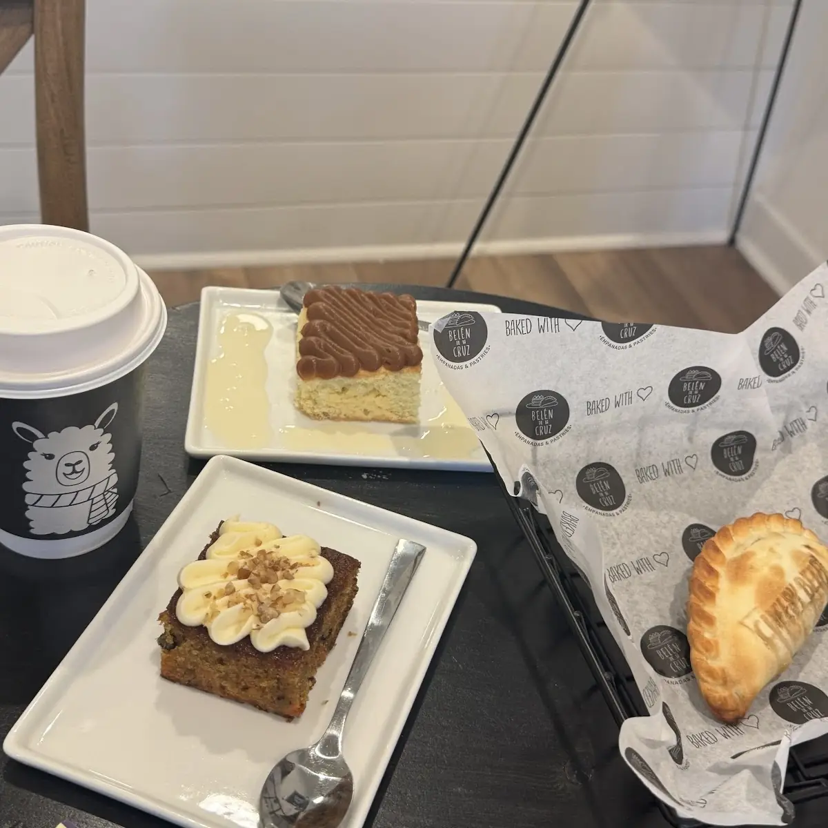 Tres Leches and Carrot Cake