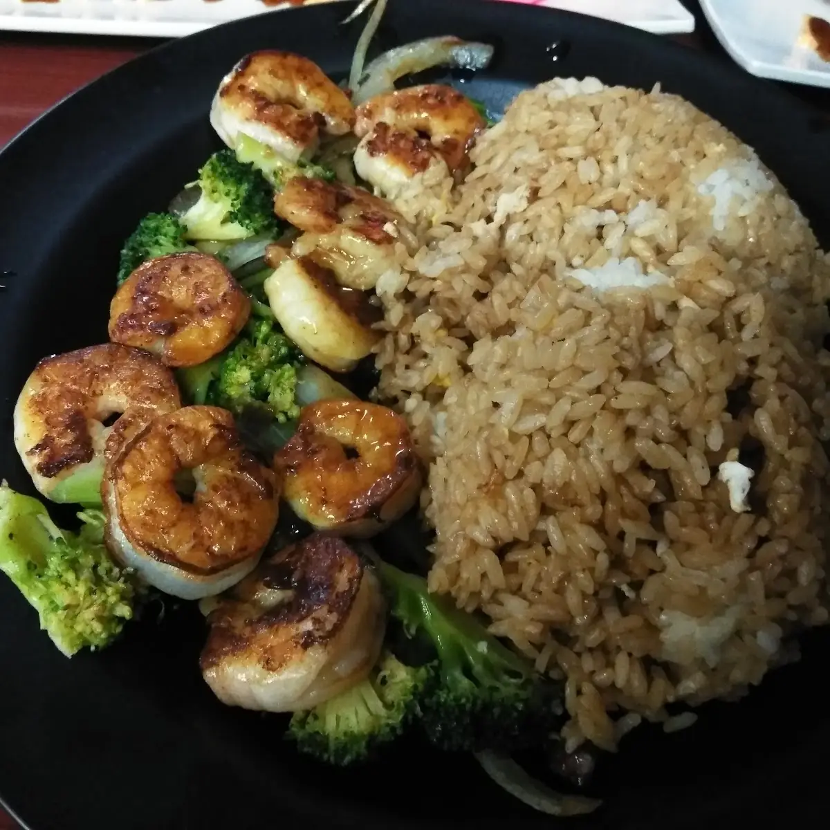 Habachi Shrimp with Fried Rice