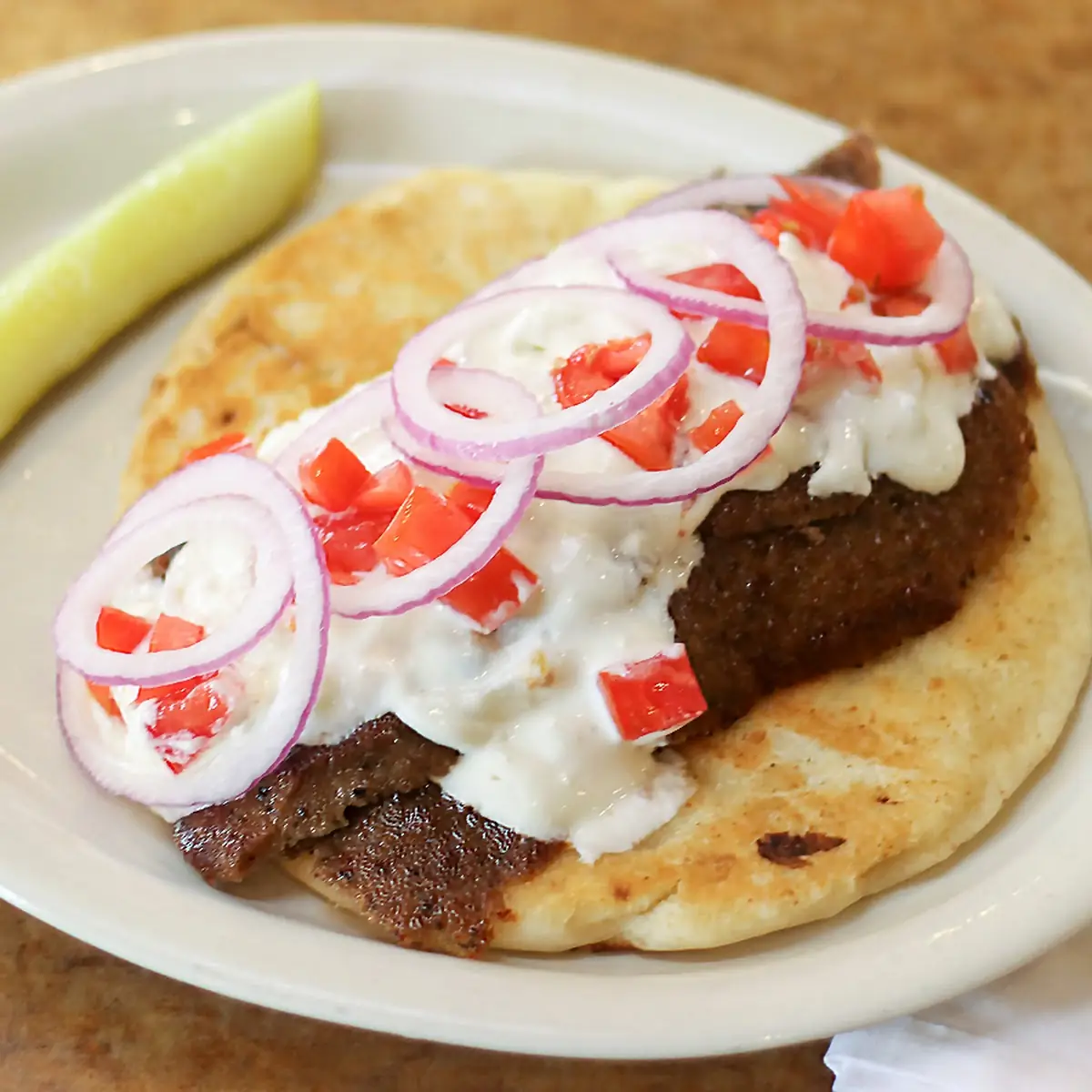 Ithaca Gyro Sandwich