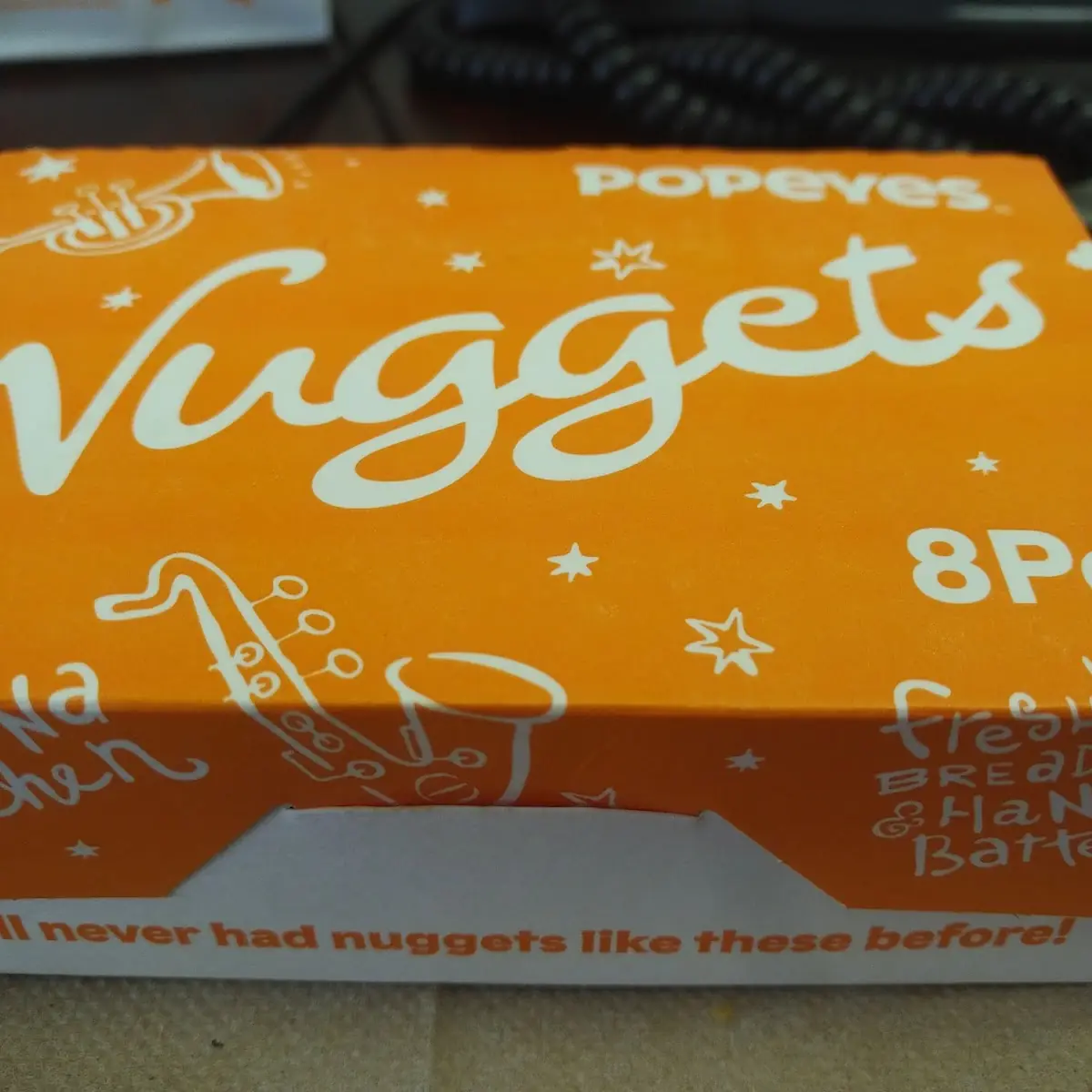 Popeye’S 8pc Nuggets Meal