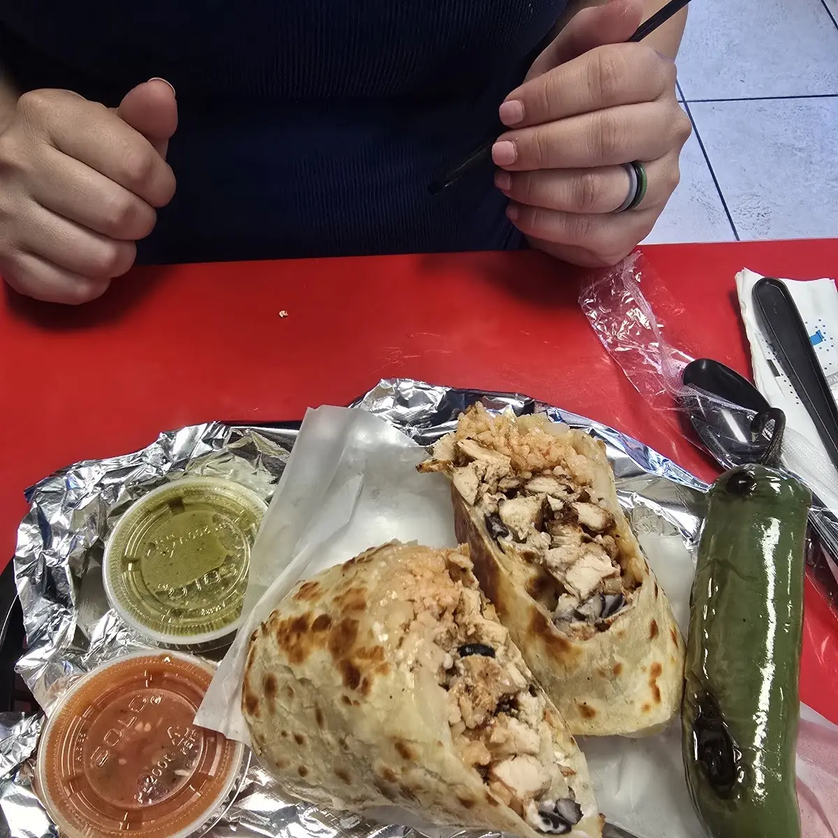 Carne Asada Burrito