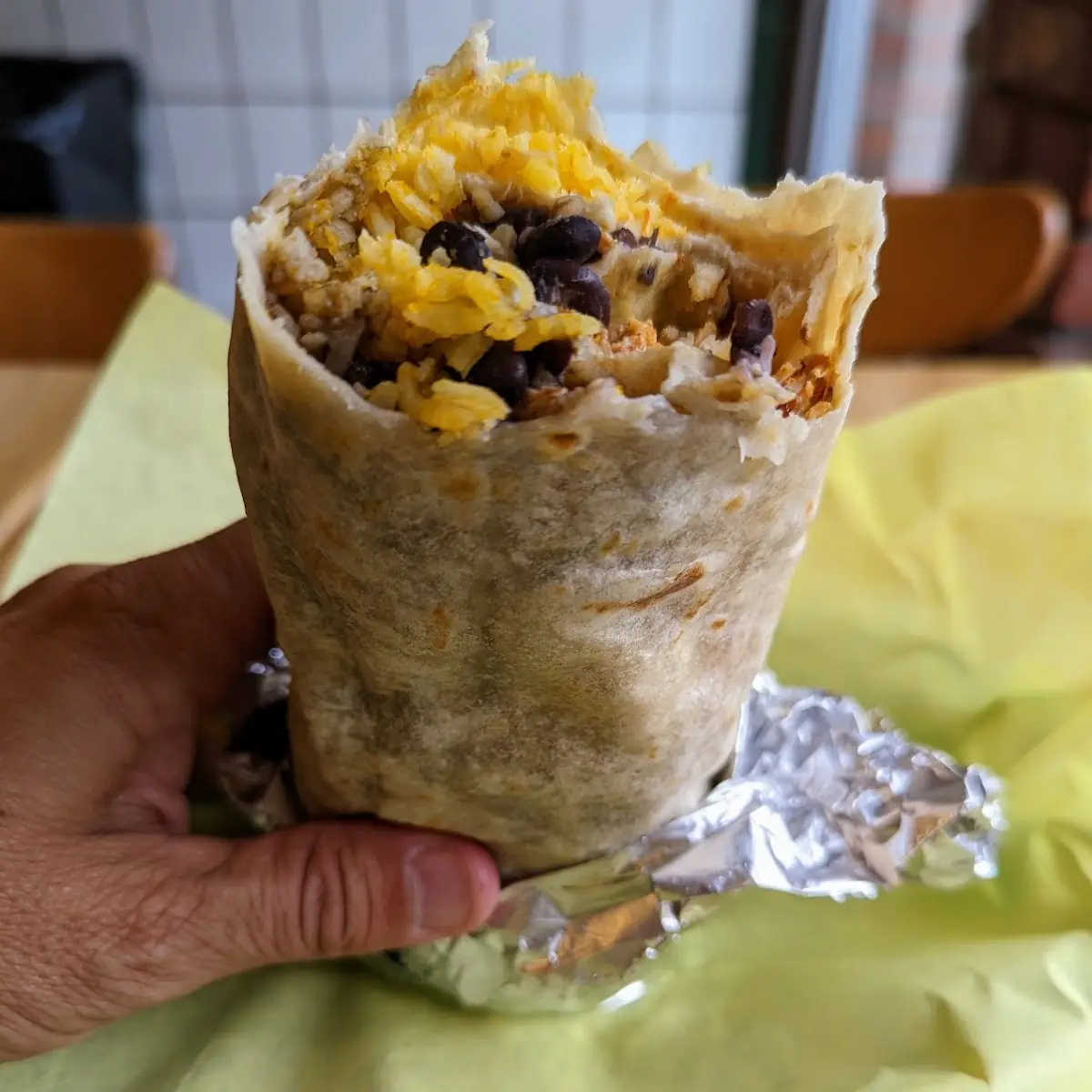 Pollo Asado Burrito