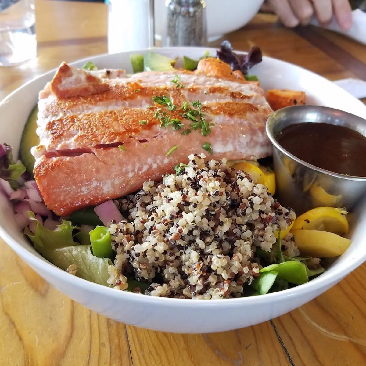 Salmon Skin Salad