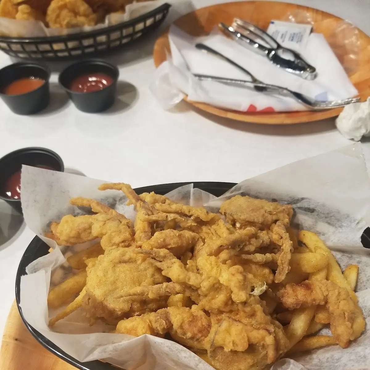 Fried Soft Shell Crab Basket