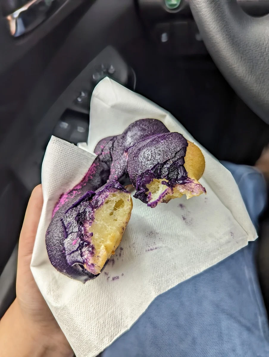 Ube Mochi Donut