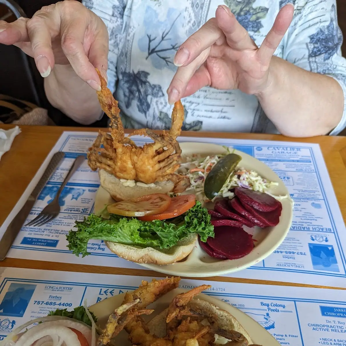 Fried Soft Shell Crab Sandwich Seasonal