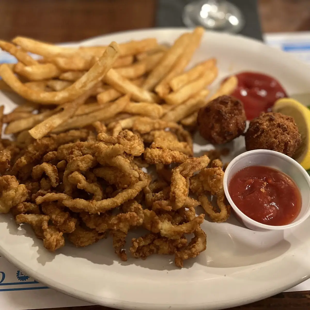 Monday - Fried Eastern Shore Clam Strips with Two Sides