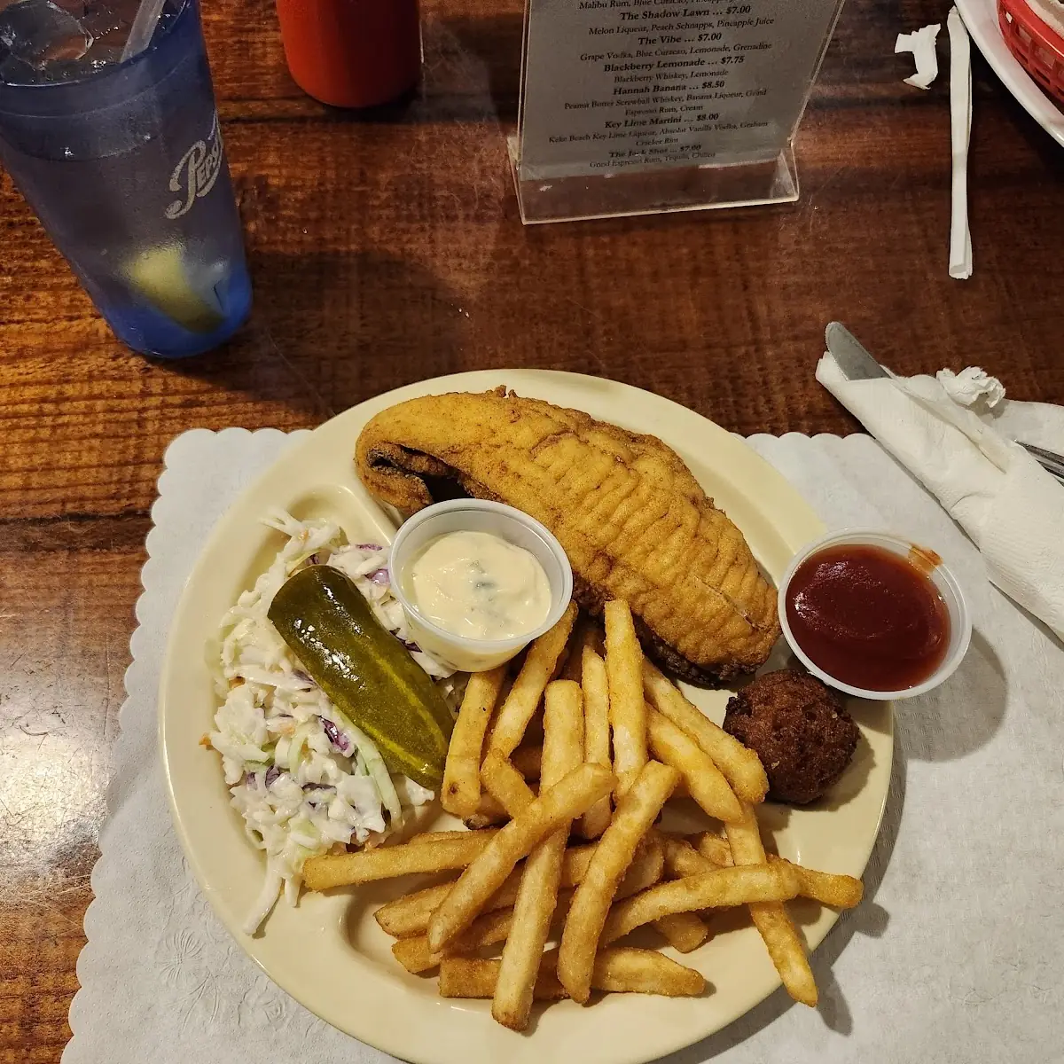 Sunday - All You Can Eat Fried Flounder