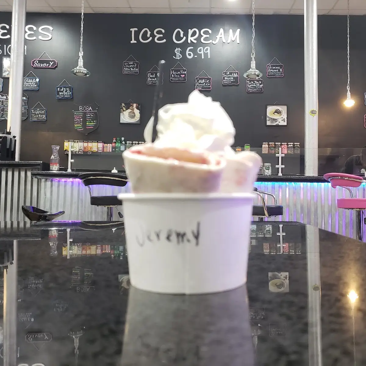 Vanilla with Strawberry Shortcake