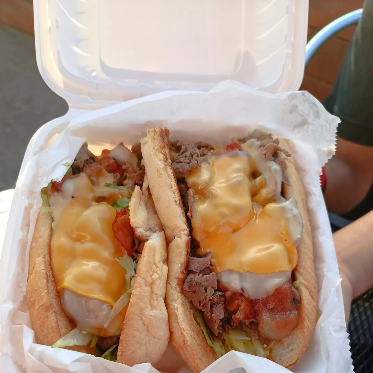 Bacon Philly Cheese Steak