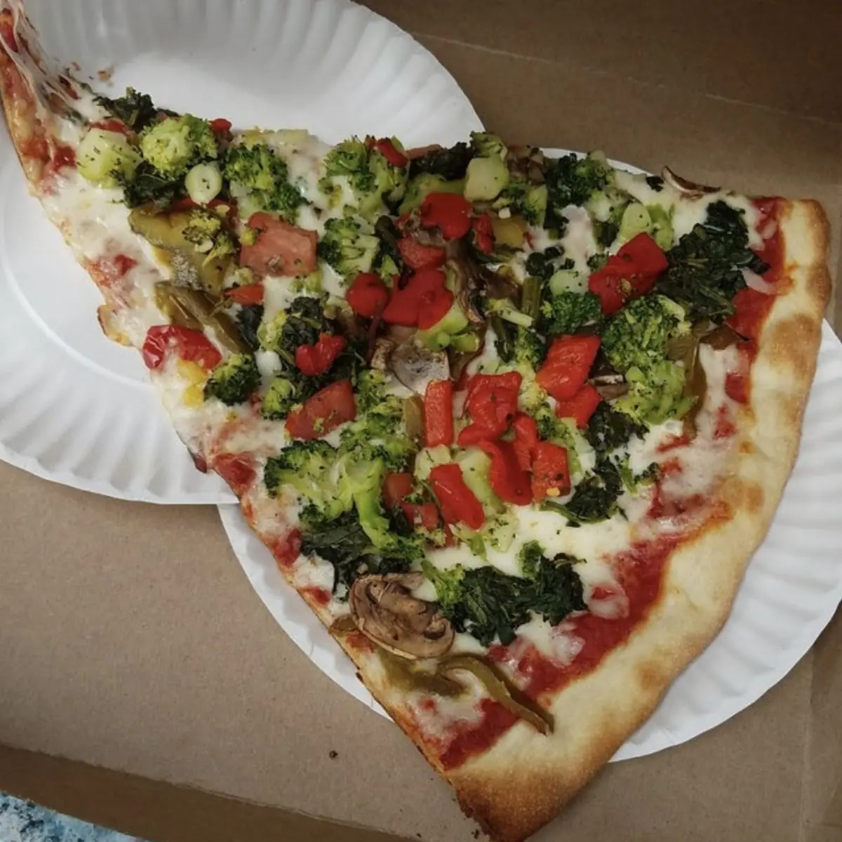 Veggie Pizza Slice