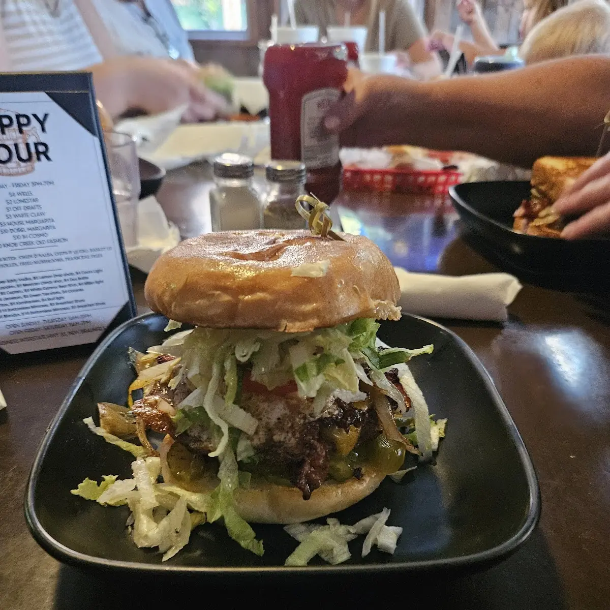 Mushroom Swiss Burger