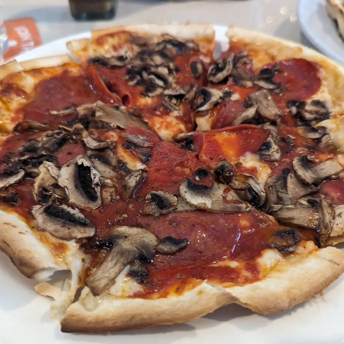 Pepperoni & Mushroom Pizza