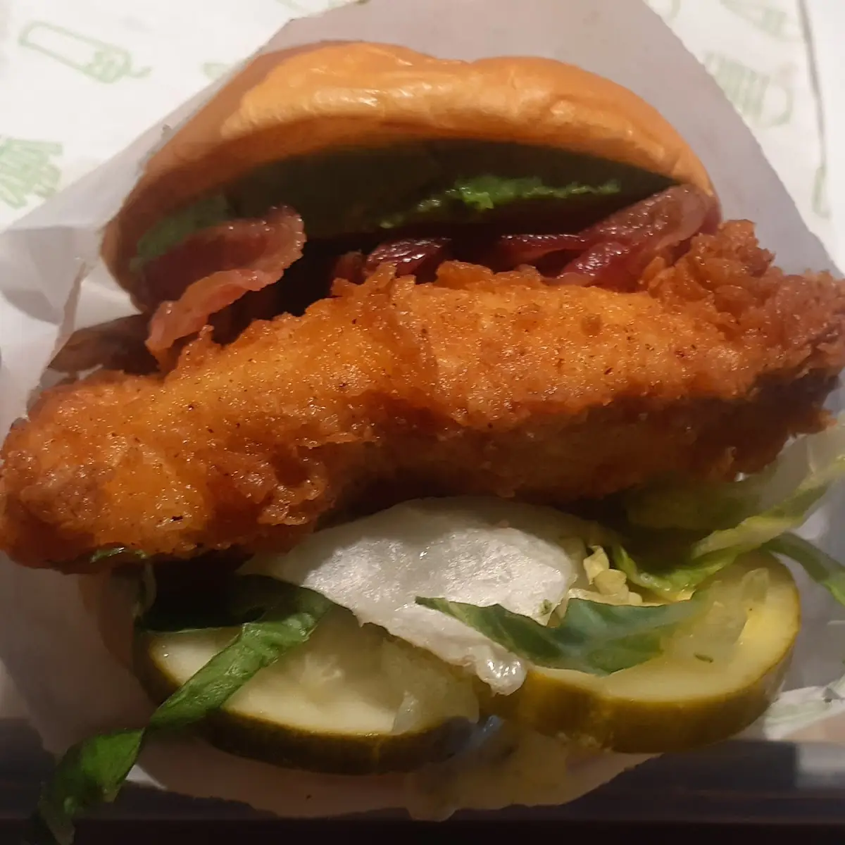 Chicken Avocado Burger
