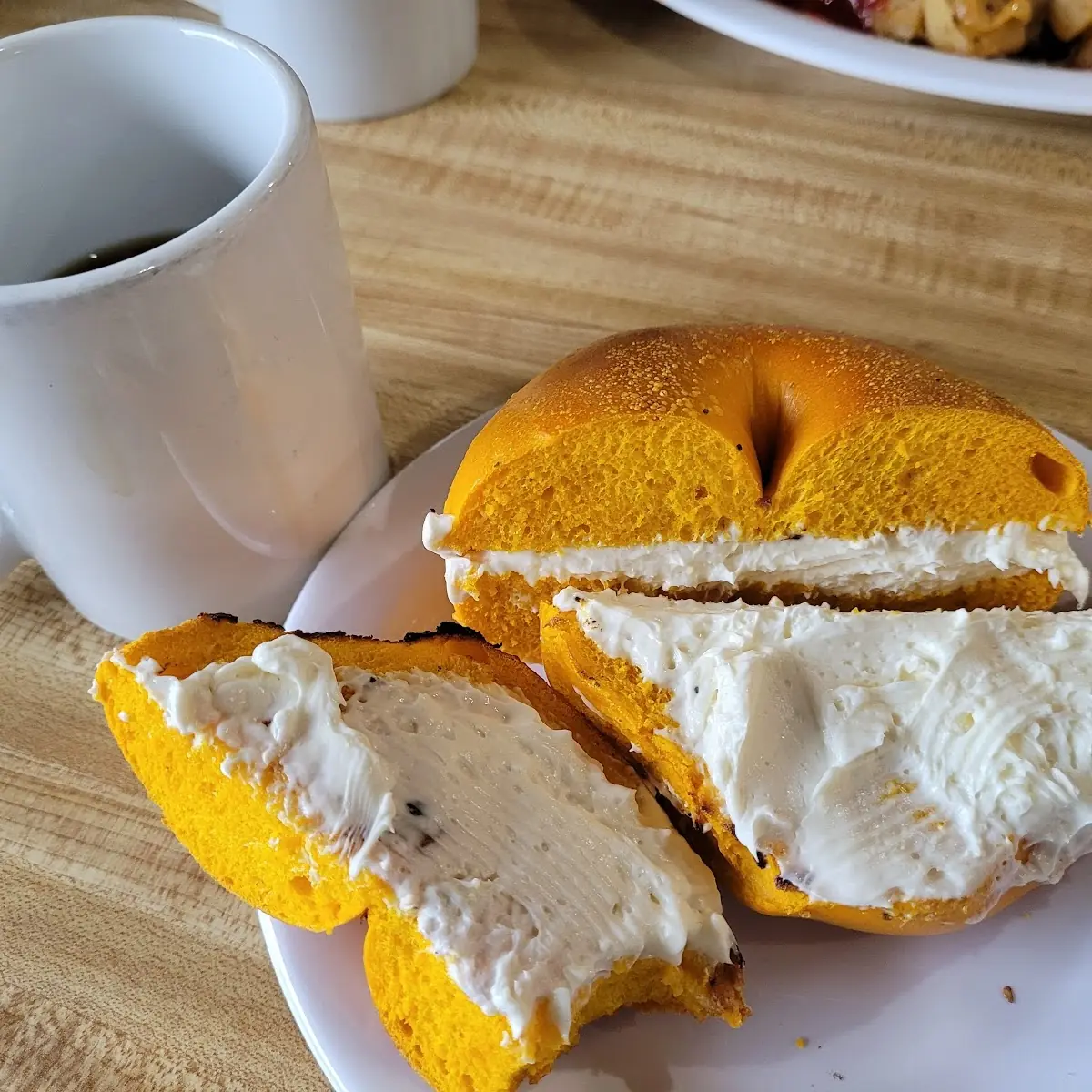 Egg Bagel with Cream Cheese