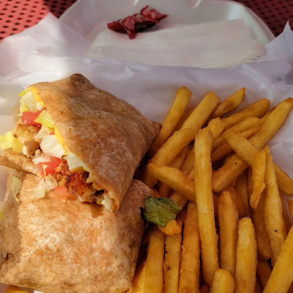 Crispy Chicken Wrap