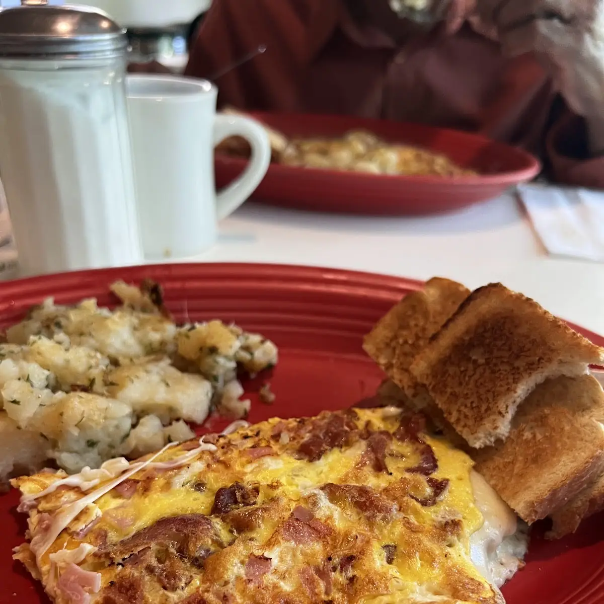 Scrambled Eggs Mozzarella & American Cheese