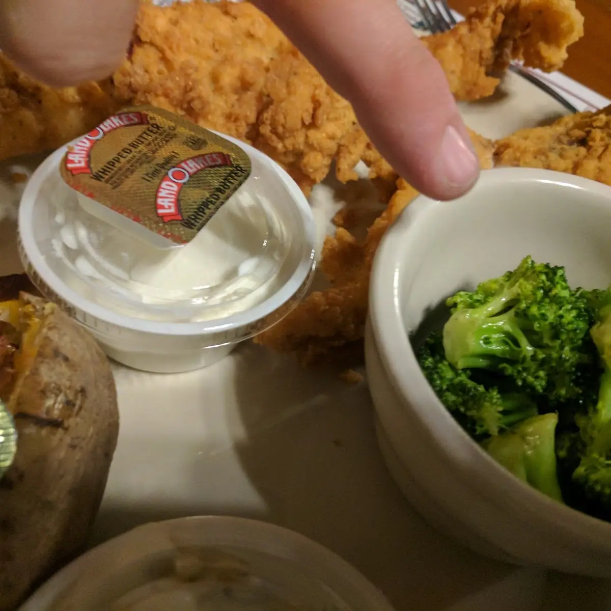 Fried Chicken Dinner