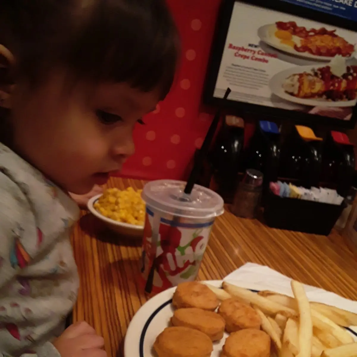 Chicken Nugget Fries Corn