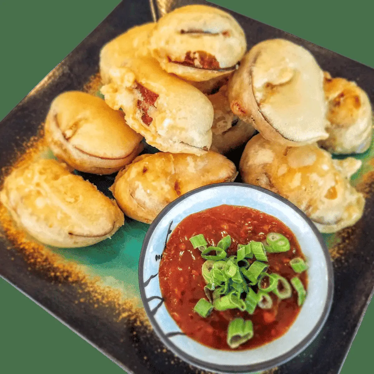 Fried Eggplant Boxes