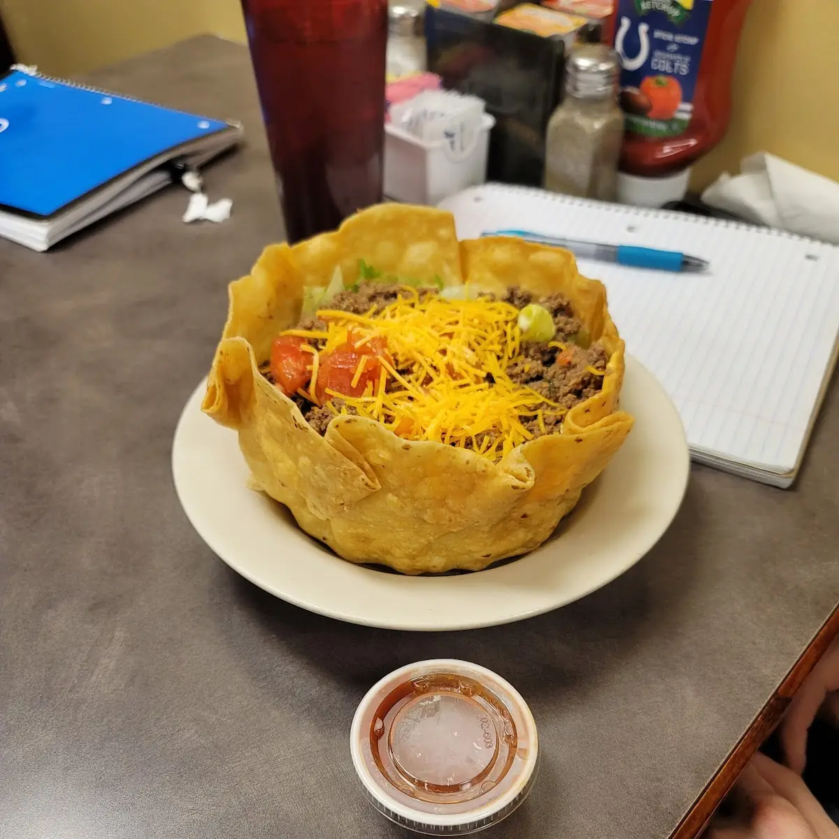 Salsa and Sour Cream