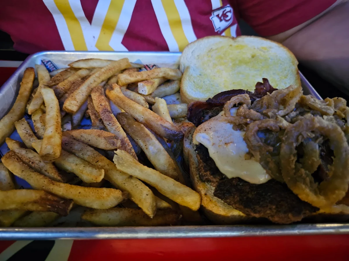 Burger Mushroom Swiss Burger