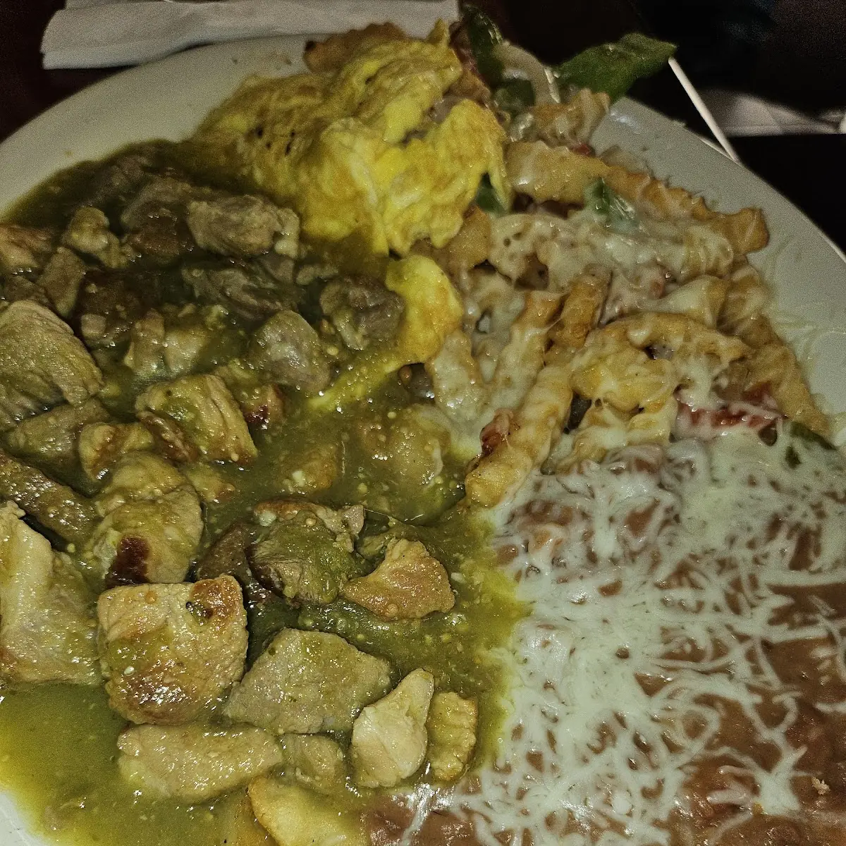 Chile Verde Plate