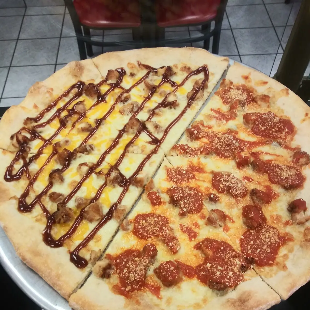 BBQ Chicken & Chicken Parmesan